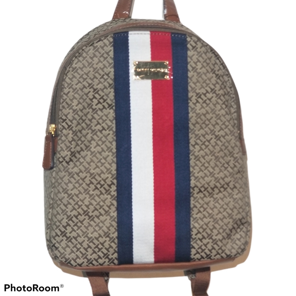 Sale 🔖 NWT Tommy Hilfiger Monogram Backpack